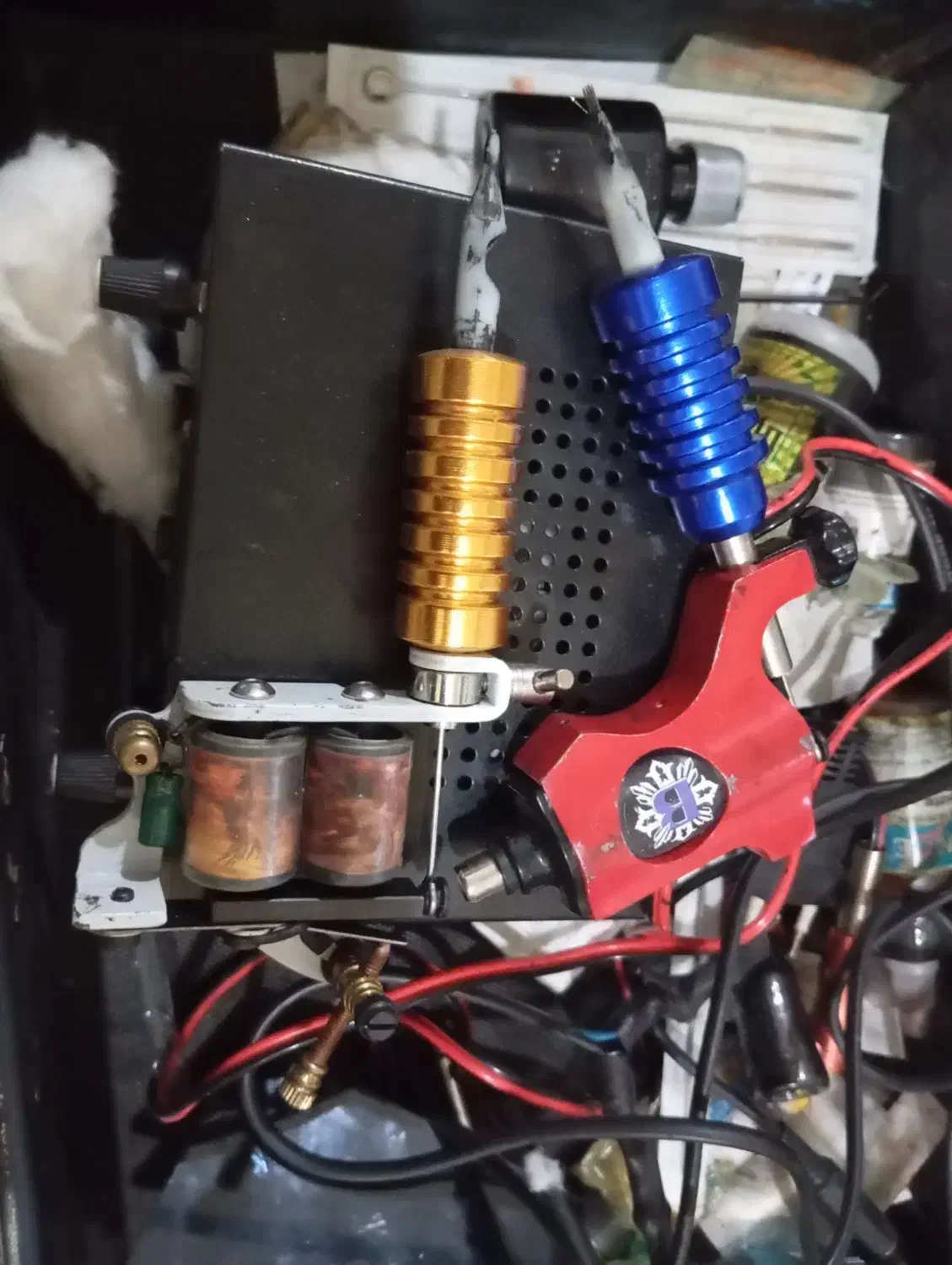 دستگاه تتو پدالی|آرایشی، بهداشتی، درمانی|شبانکاره, |دیوار