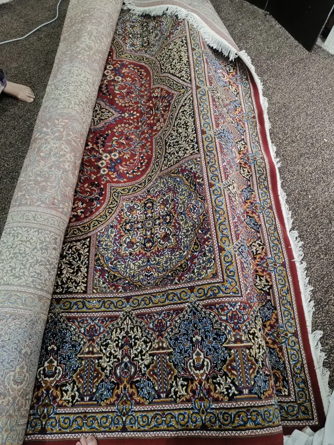 فرش ۱۲ متری ۳تا|فرش|قم, باغ شازده|دیوار