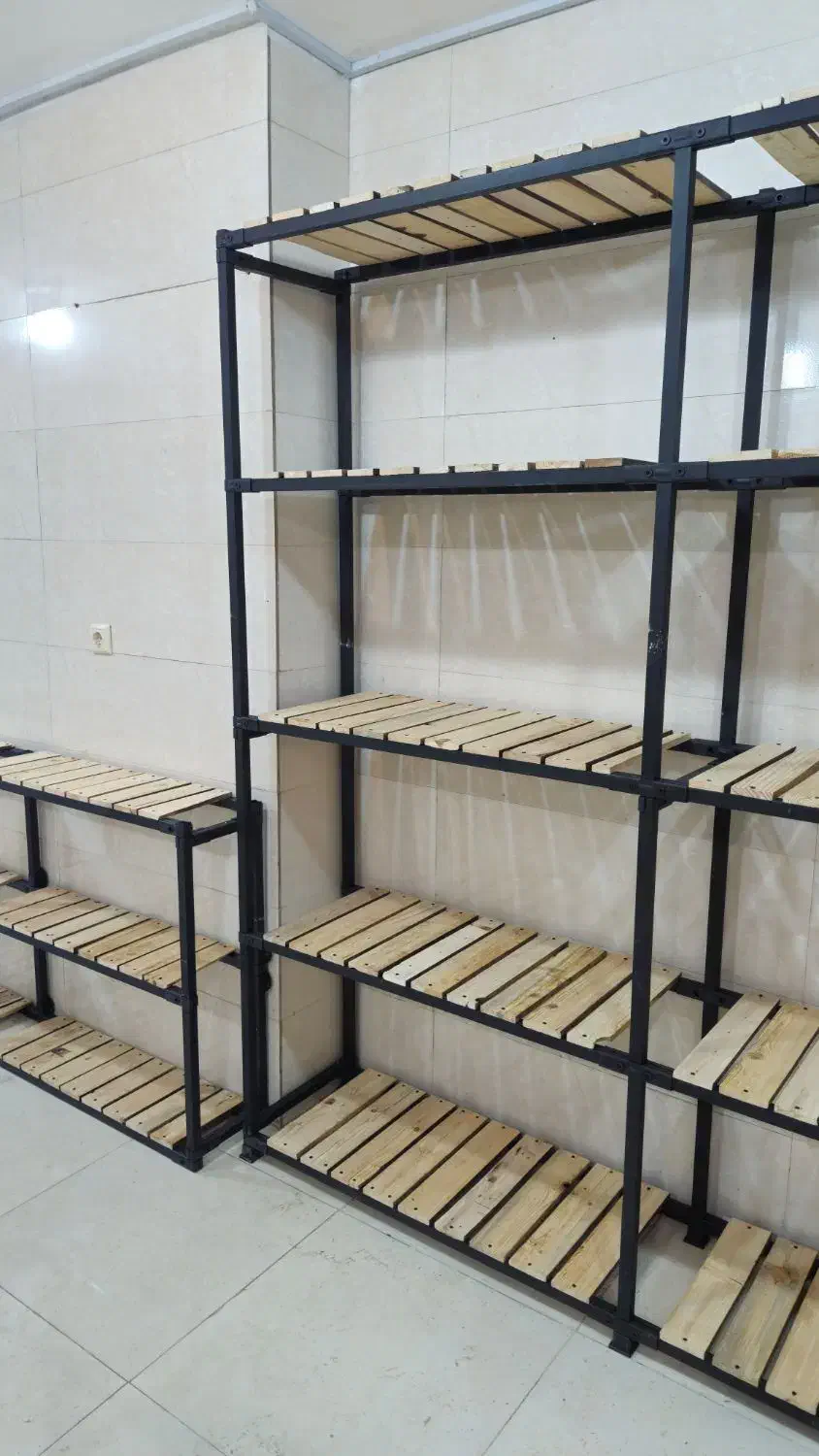 ساخت و اجرای قفسه و رگال|کتابخانه، شلف، قفسه‌های دیواری|مبارکه, |دیوار