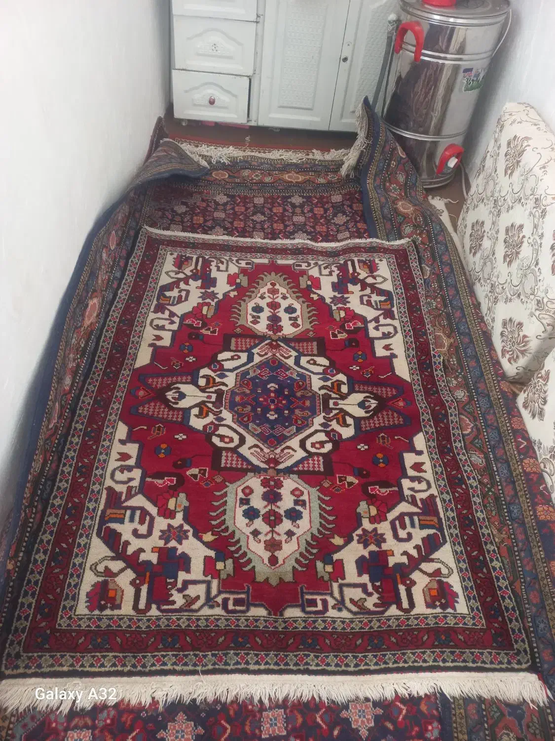 فرش دستبافت|فرش|سراب, |دیوار