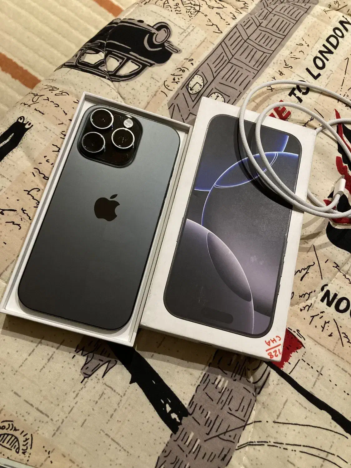 ایفون 16 پرو ۱۲۸ گیگ باتری ۱۰۰|موبایل|تبریز, |دیوار