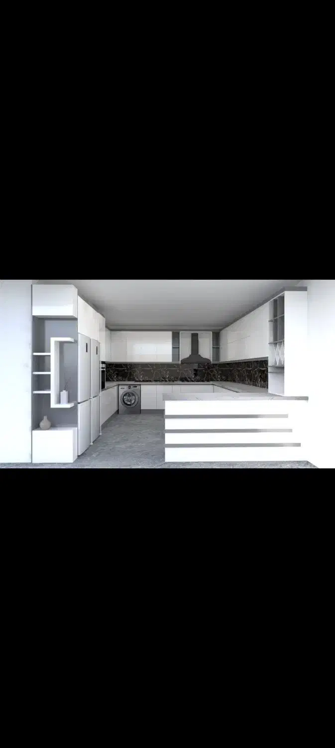 دکوراسیون داخلی کابینت آشپزخانه. کمد دیواری وغیره|جاکفشی، کمد، دراور|زهک, |دیوار