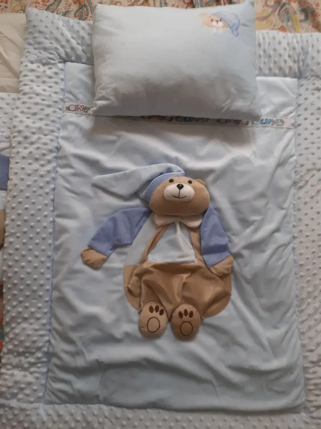 ست پتو ،بالش ، قنداق فرنگی کاملا نو|رختخواب، بالش، پتو|پیشوا, |دیوار