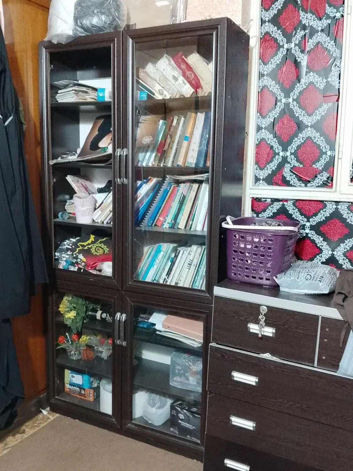 کتابخانه پنج کشابه اینه کنسول|بوفه، ویترین، کنسول|اهواز, ۳۰ متری|دیوار