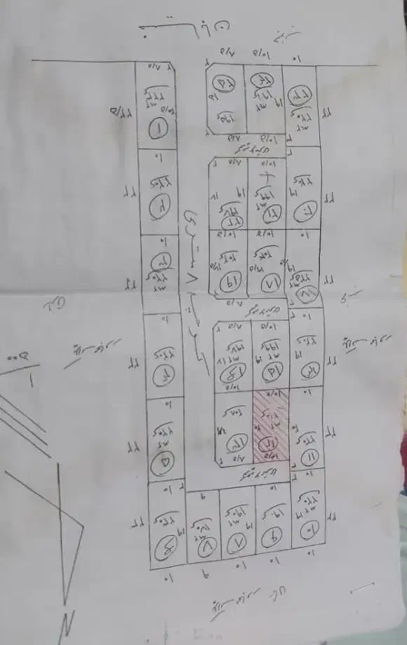 فروش زمین دوکله|فروش زمین و ملک کلنگی|جهرم, |دیوار