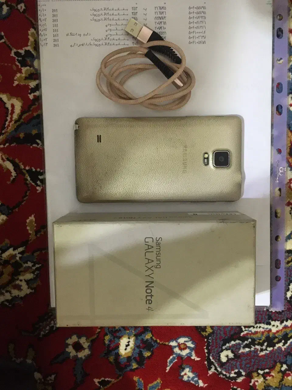 گوشی سامسونگ نوت 4 اصل|موبایل|تبریز, |دیوار