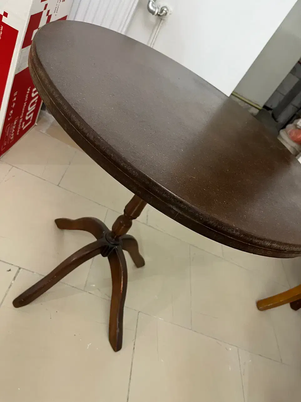 میز خاطره چوبی رنگ فندوقی|مبلمان خانگی و میز عسلی|رباطکریم, رباطکریم|دیوار