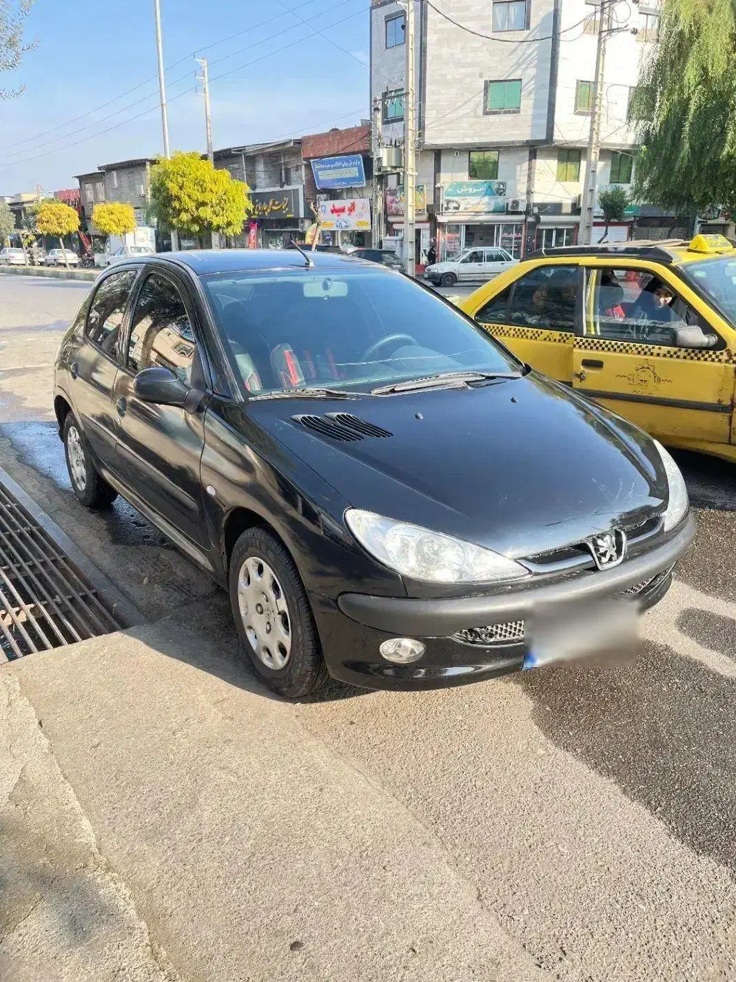 ۲۰۶ مدل ۹۵ تیپ۵ شاسی پلم بدنه اینه خوشگل|خودرو سواری و وانت|گرگان, |دیوار