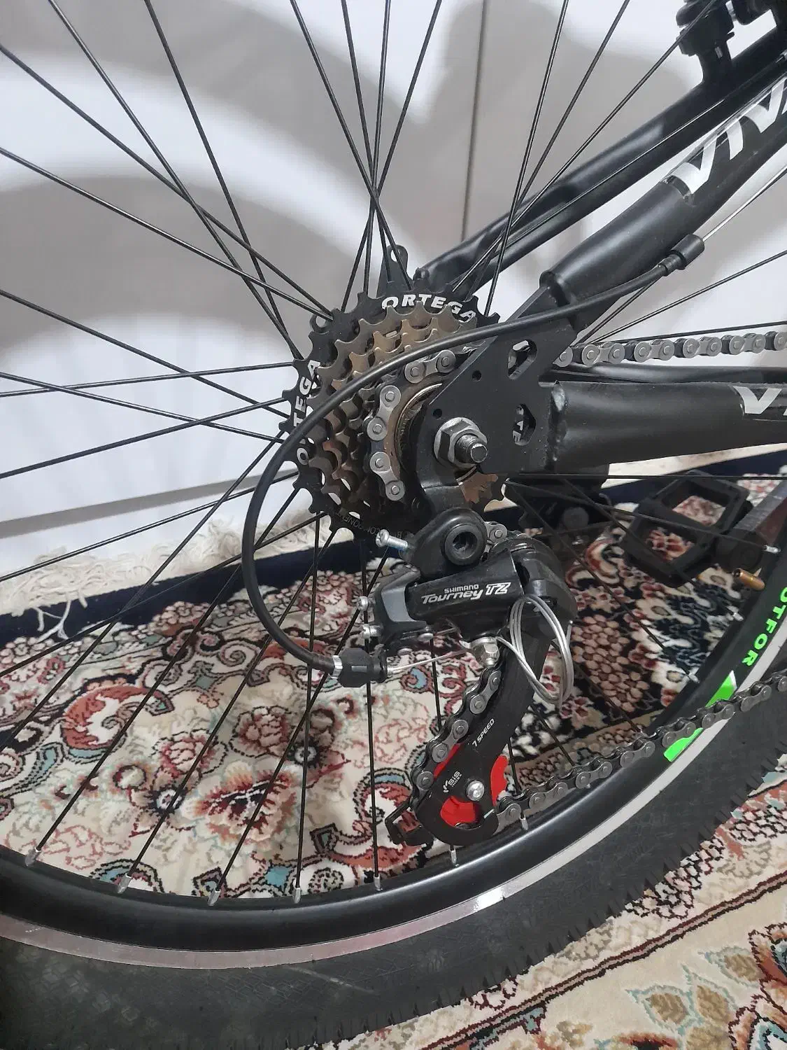 دوچرخه دنده ای سایز۲۶ مارک ویوا نونو|دوچرخه، اسکیت، اسکوتر|پرند, فاز ۶|دیوار