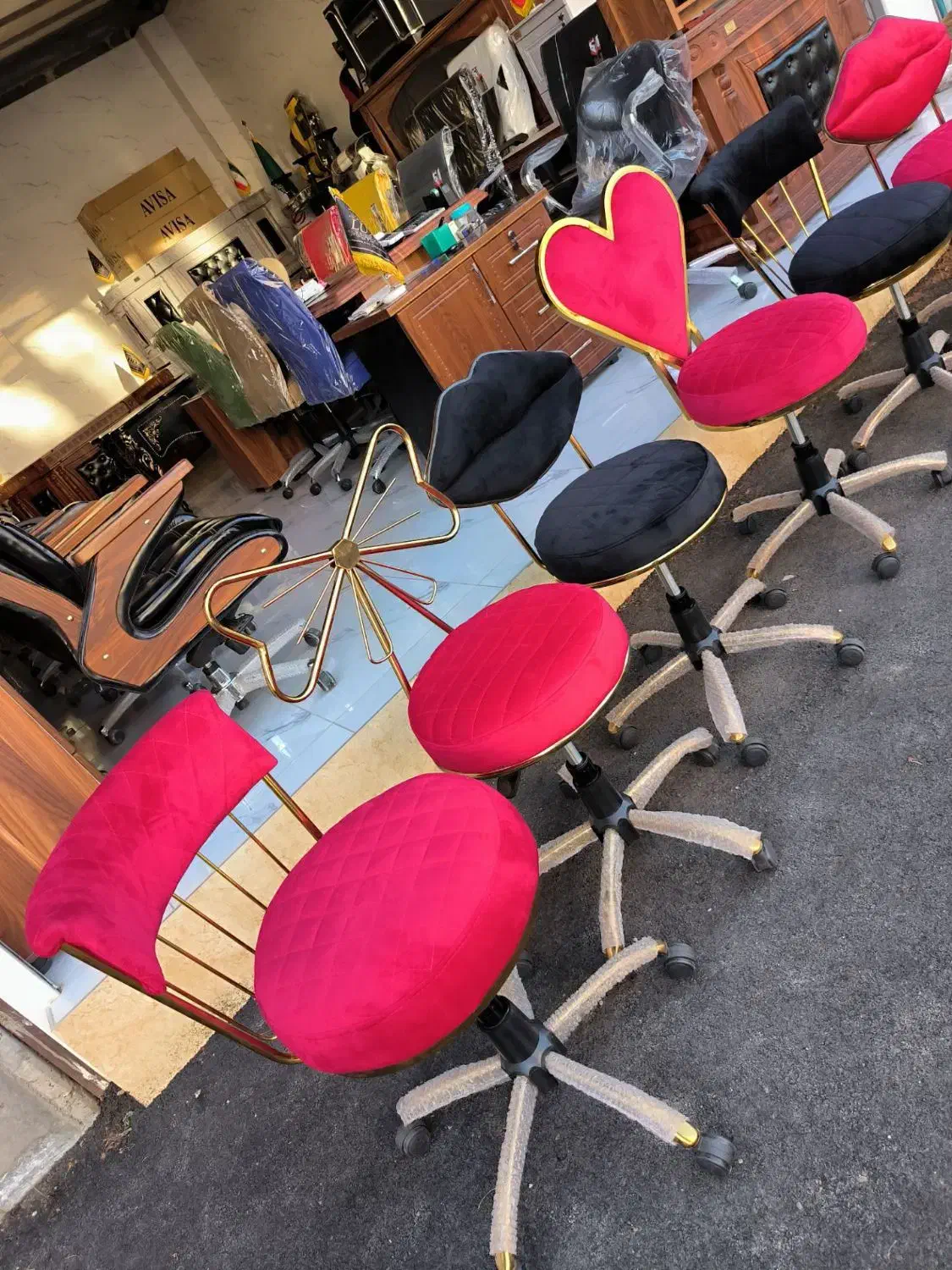 صندلی آرایشگاه، صندلی جکدار ،میز مدیریت زیر قیمت|حراج|خوی, |دیوار