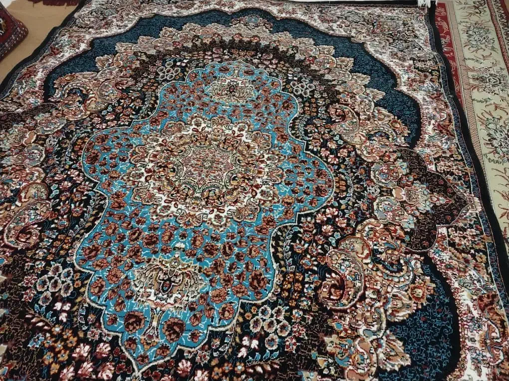 فرش 9 متری|فرش|ضیابر, |دیوار