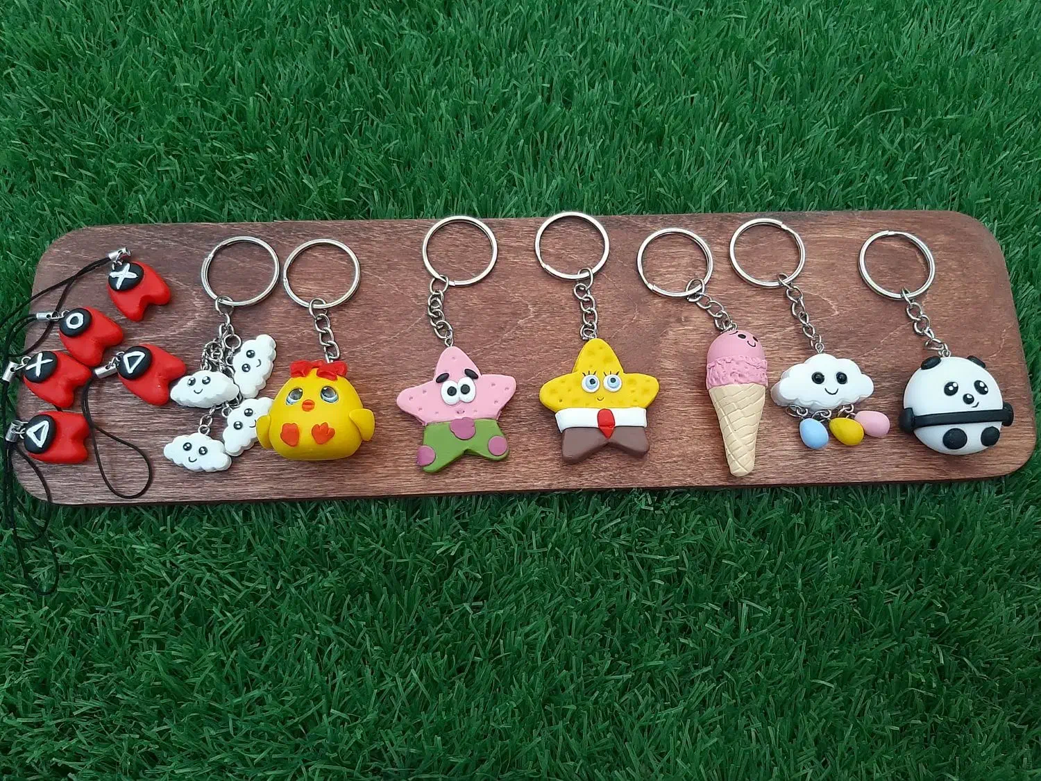 آویز ماشین و جاکلیدی خمیرپلیمری|صنایع دستی و سایر لوازم تزئینی|اسلامشهر, شهرک الهیه|دیوار