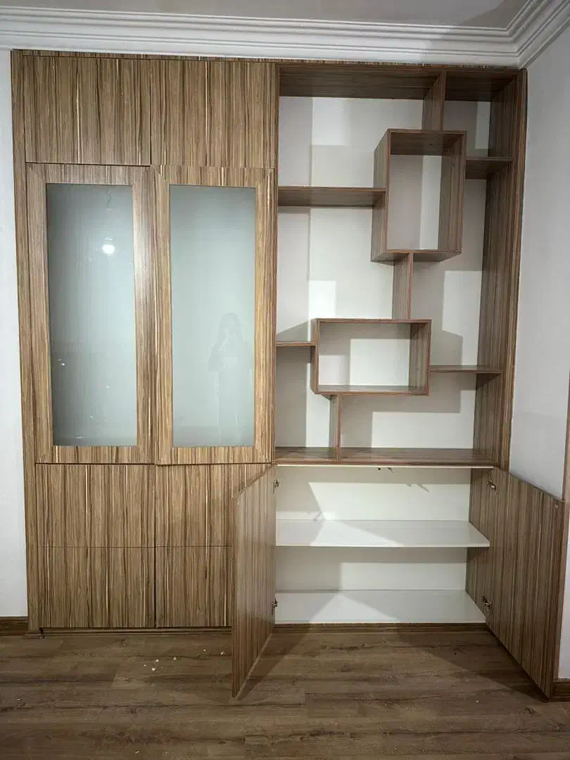 کمد و قفسه کتاب|کتابخانه، شلف، قفسههای دیواری|اردبیل, |دیوار