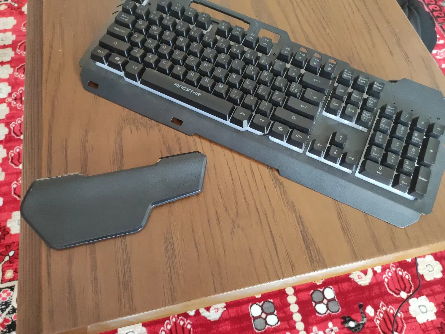 کیبورد کینگ استار گیمینگ مدل KB155G|قطعات و لوازم جانبی رایانه|خورموج, |دیوار