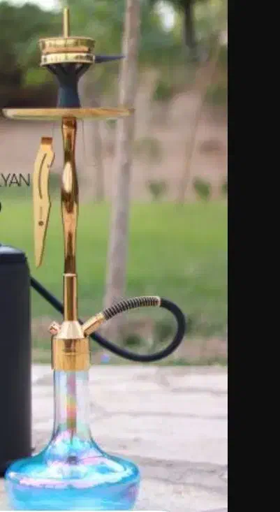 یک عدد قلیون برنجی نو آک|صنایع دستی و سایر لوازم تزئینی|شاهینشهر, اقبال لاهوری|دیوار