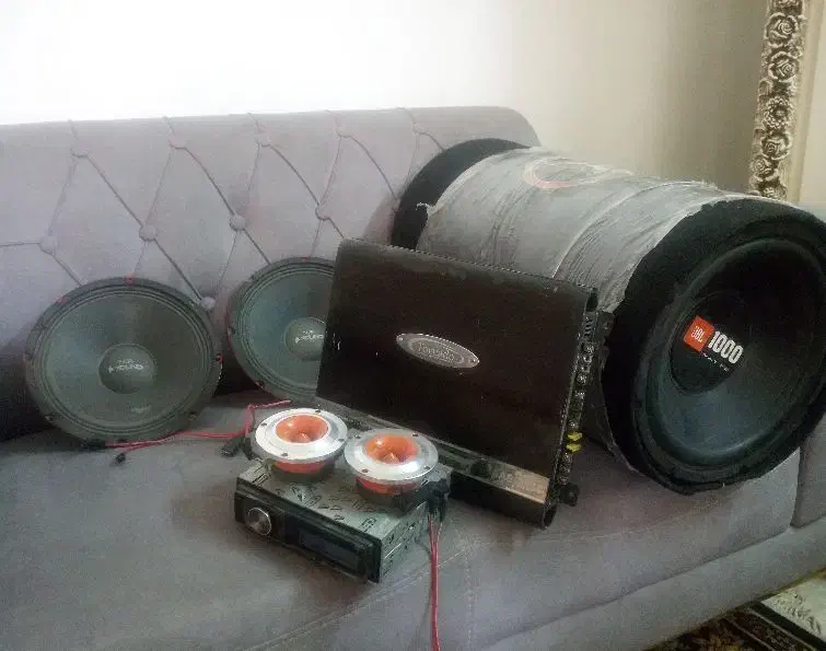 سیستم صوتی کامل ماشین|قطعات یدکی و لوازم جانبی|رباطکریم, رباطکریم|دیوار