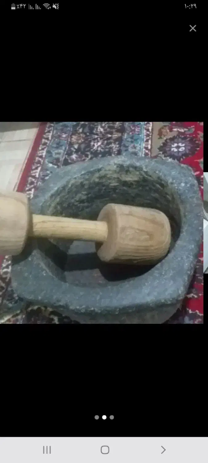 هاون سنگی|صنایع دستی و سایر لوازم تزئینی|مشهد, کارگران|دیوار