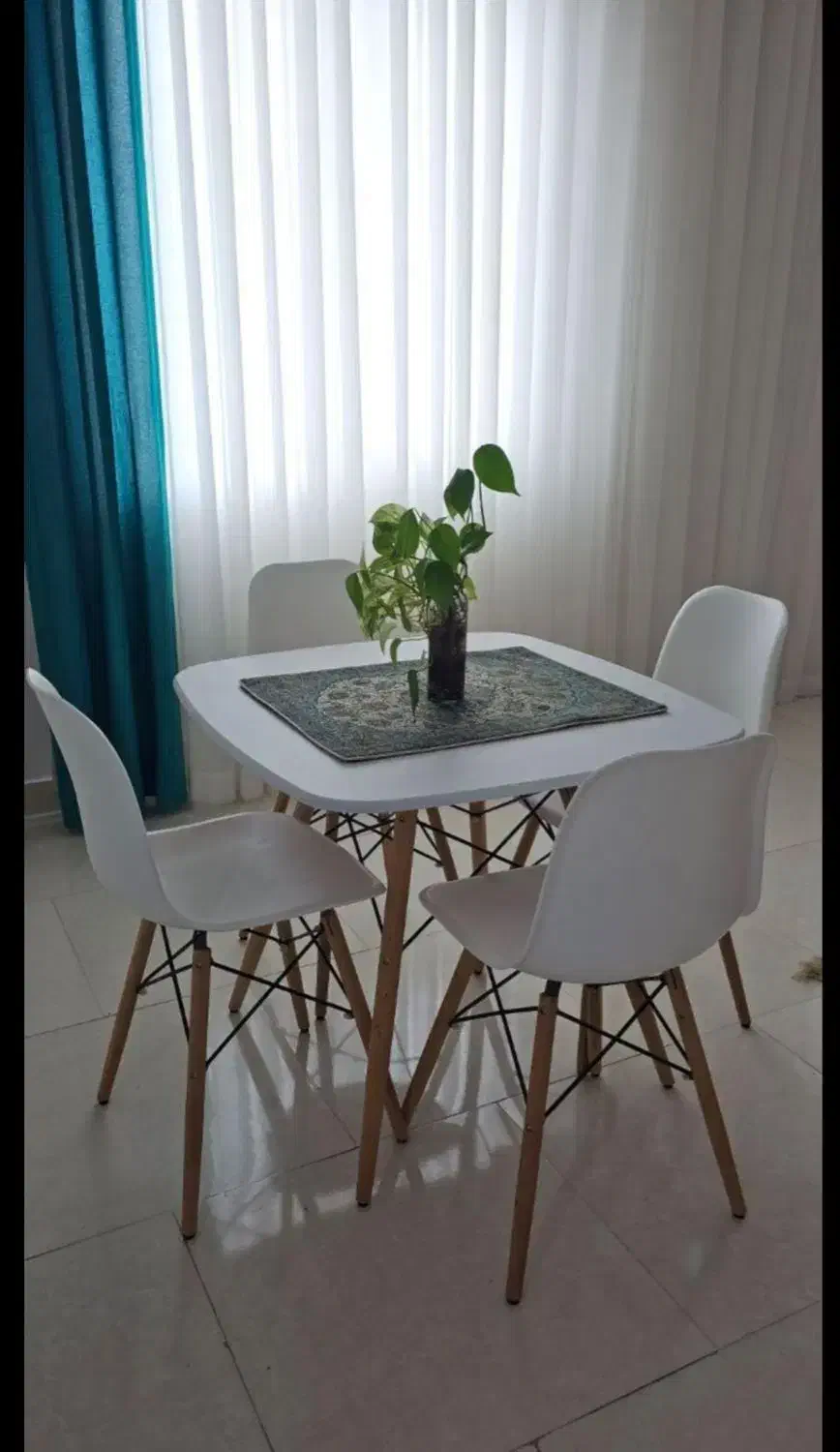 کد۸۸،میزوصندلی ست چهارگوشه|میز و صندلی غذاخوری|گرگان, |دیوار