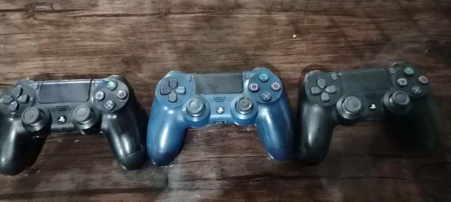 3 عدد دسته پلی استیشن 4 نسخه اسلیم|کنسول، بازی ویدئویی و آنلاین|رضوانشهر, |دیوار