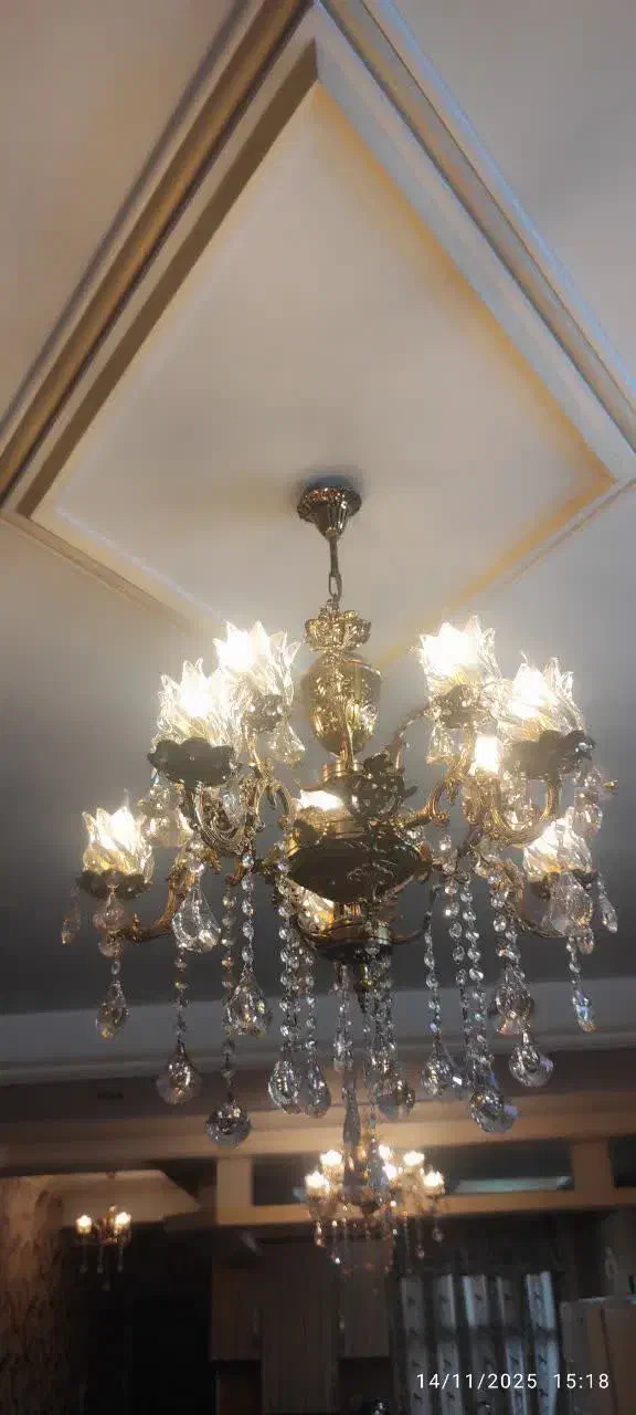 لوستر برنز|لوستر و چراغ آویز|ری, ظهیرآباد|دیوار