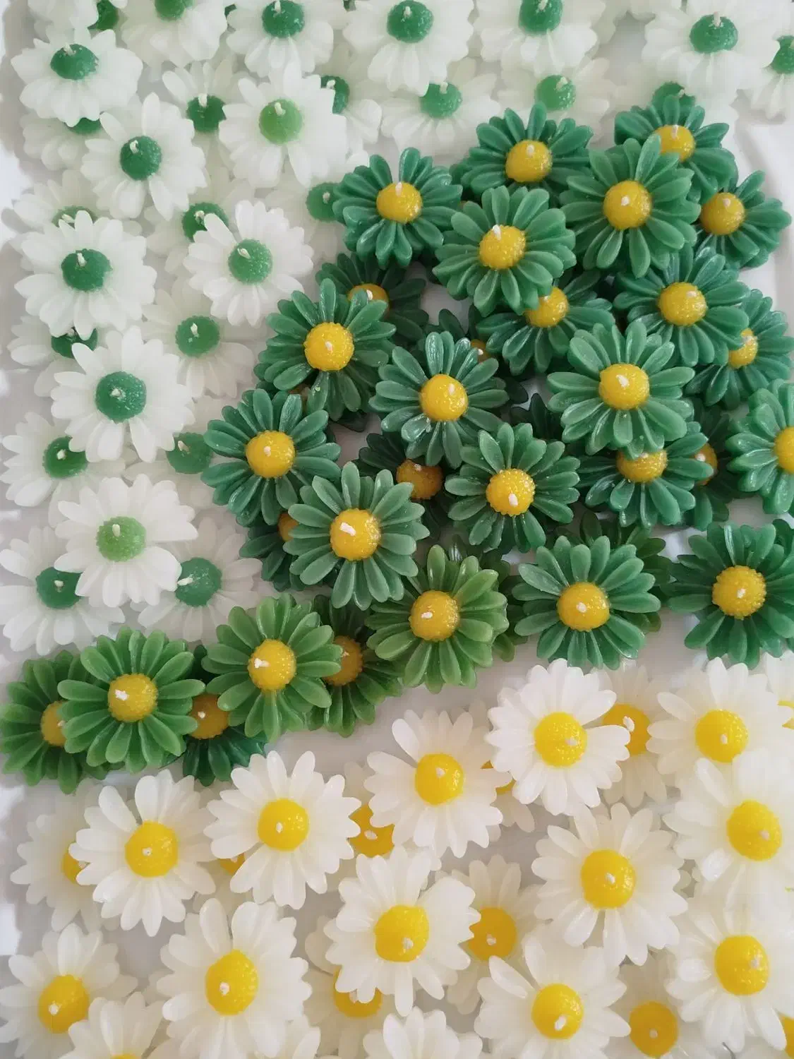 شمع بابونه|صنایع دستی و سایر لوازم تزئینی|قم, شهرک مهدیه|دیوار