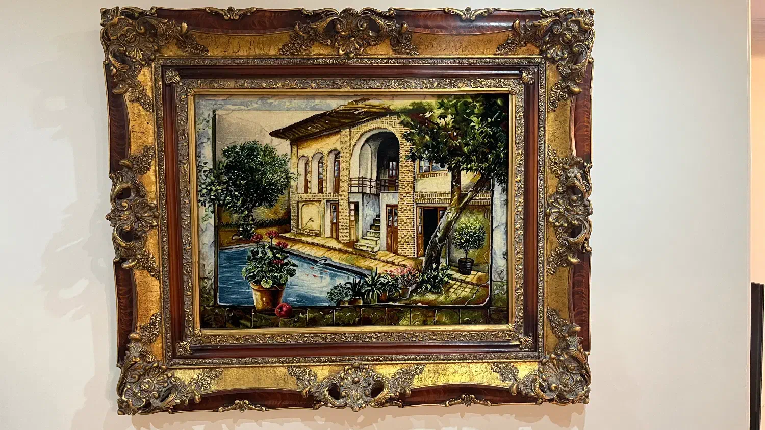 ۲ عدد تابلو دستباف تبریز|تابلو فرش|تهران, تهرانپارس شرقی|دیوار