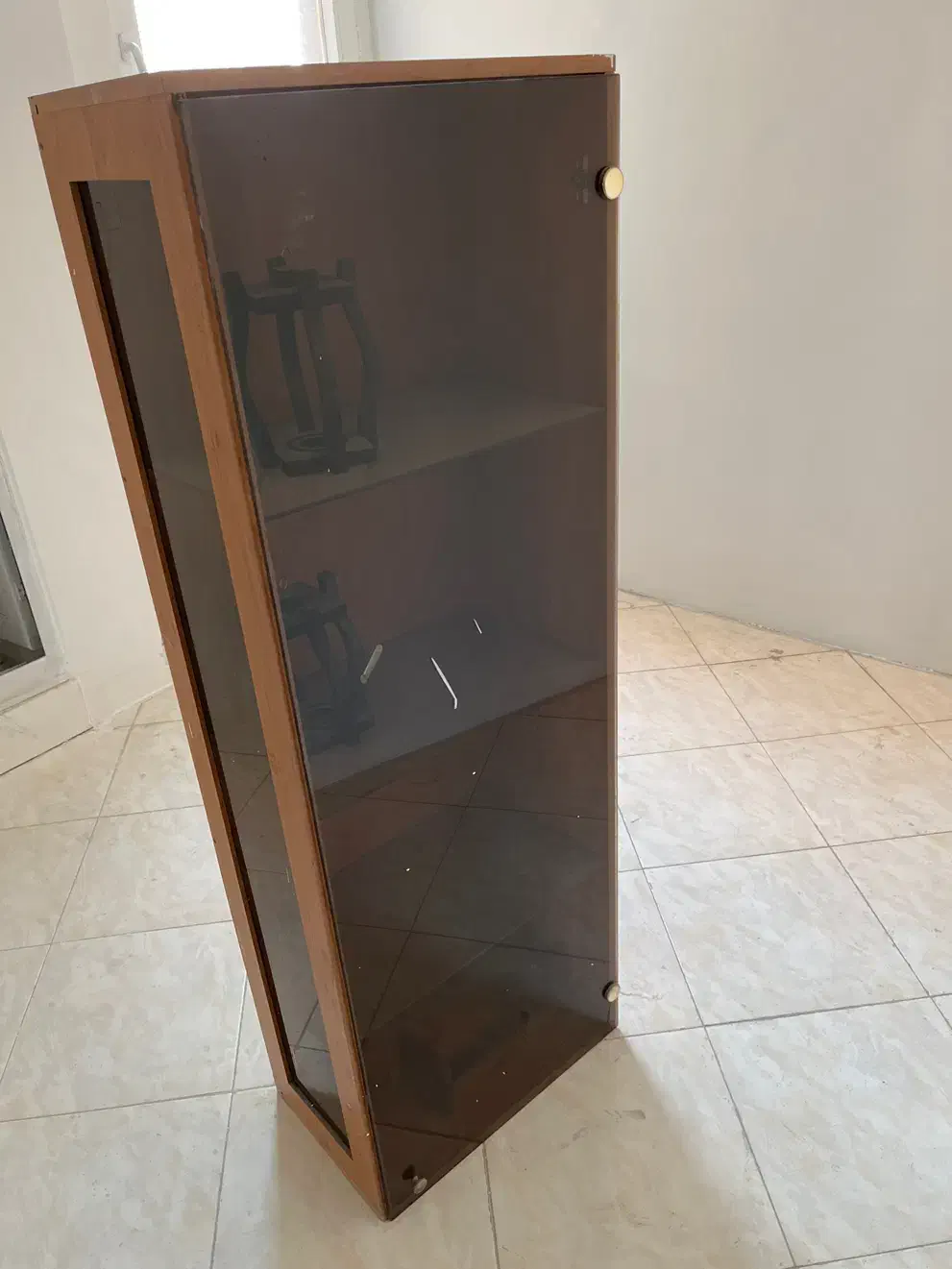 دکور ام دی اف و شیشه|کتابخانه، شلف، قفسه‌های دیواری|تهران, سلسبیل شمالی|دیوار