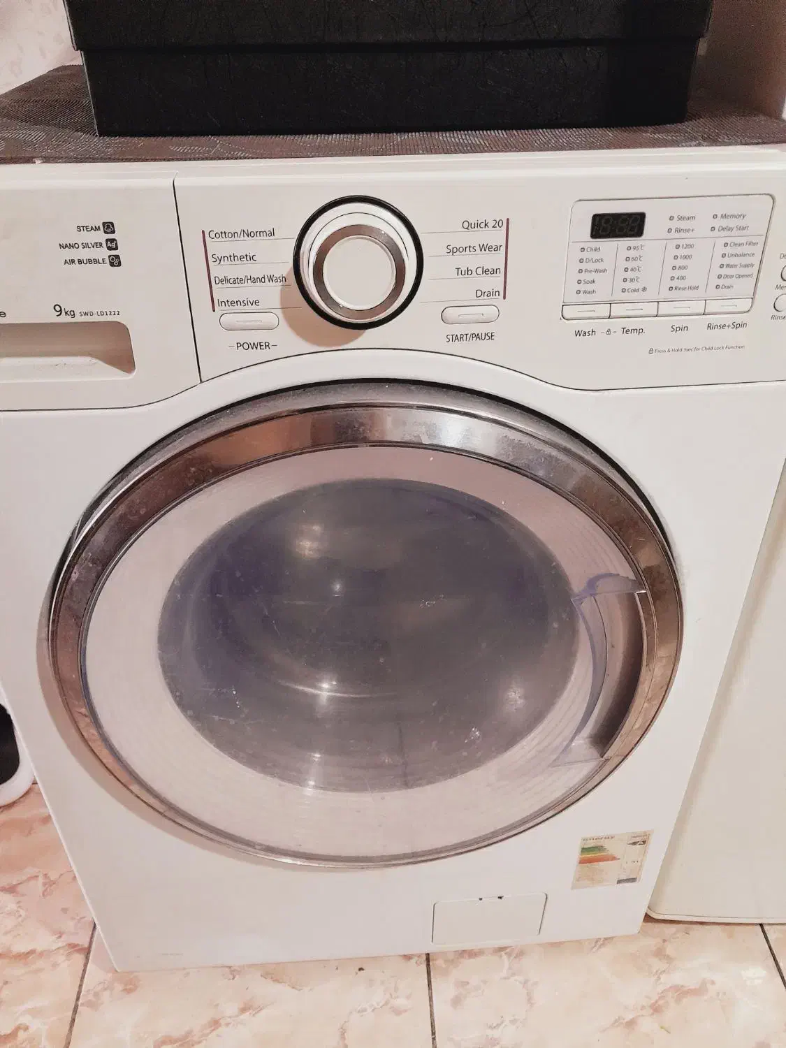 لباسشویی ۹کیلیویی اسنوا|ماشین لباسشویی و خشک‌کن لباس|شاهین‌شهر, فیض|دیوار