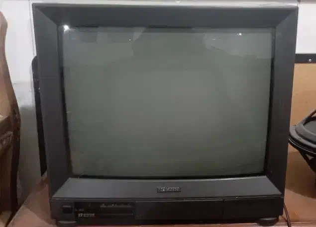 تلوزیون ناسیونال قدیمی|تلویزیون و پروژکتور|قدس, شهرک صنعتی گلگون|دیوار