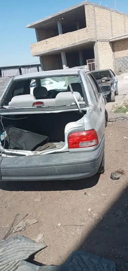 ماشین تصادفی پراید مدل ۹۷|خودرو سواری و وانت|شیراز, دروازه قران|دیوار