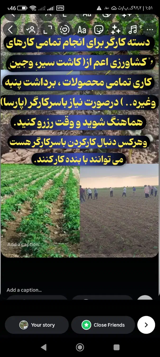 دسته کارگر برای انجام تمامی کارهای کشاورزی.|خدمات باغبانی و درختکاری|پارس‌آباد, |دیوار