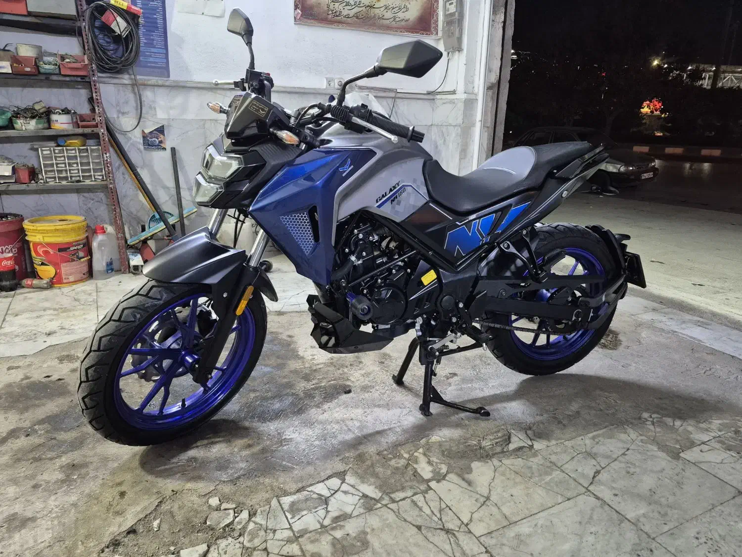 گلکسی na180 مدل 1403 در حد خشک|موتورسیکلت|مشهد, بهمن|دیوار