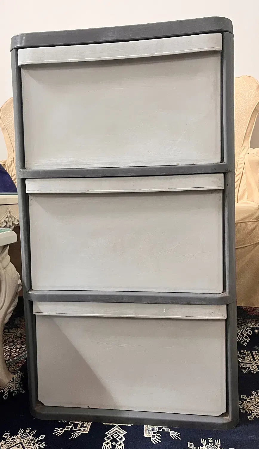 فایل سه کشو خیلی بزرگ طوسی|جاکفشی، کمد، دراور|تهران, شهرک شریعتی|دیوار