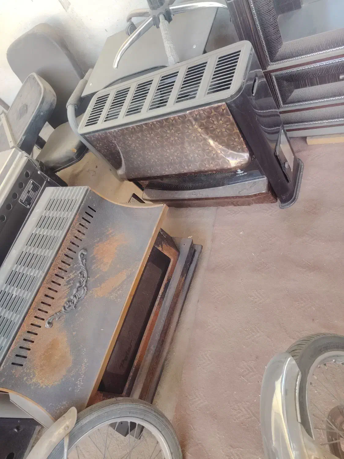 انواع بخاری دست دوم|بخاری، هیتر، شومینه|نجفآباد, صالح آباد|دیوار