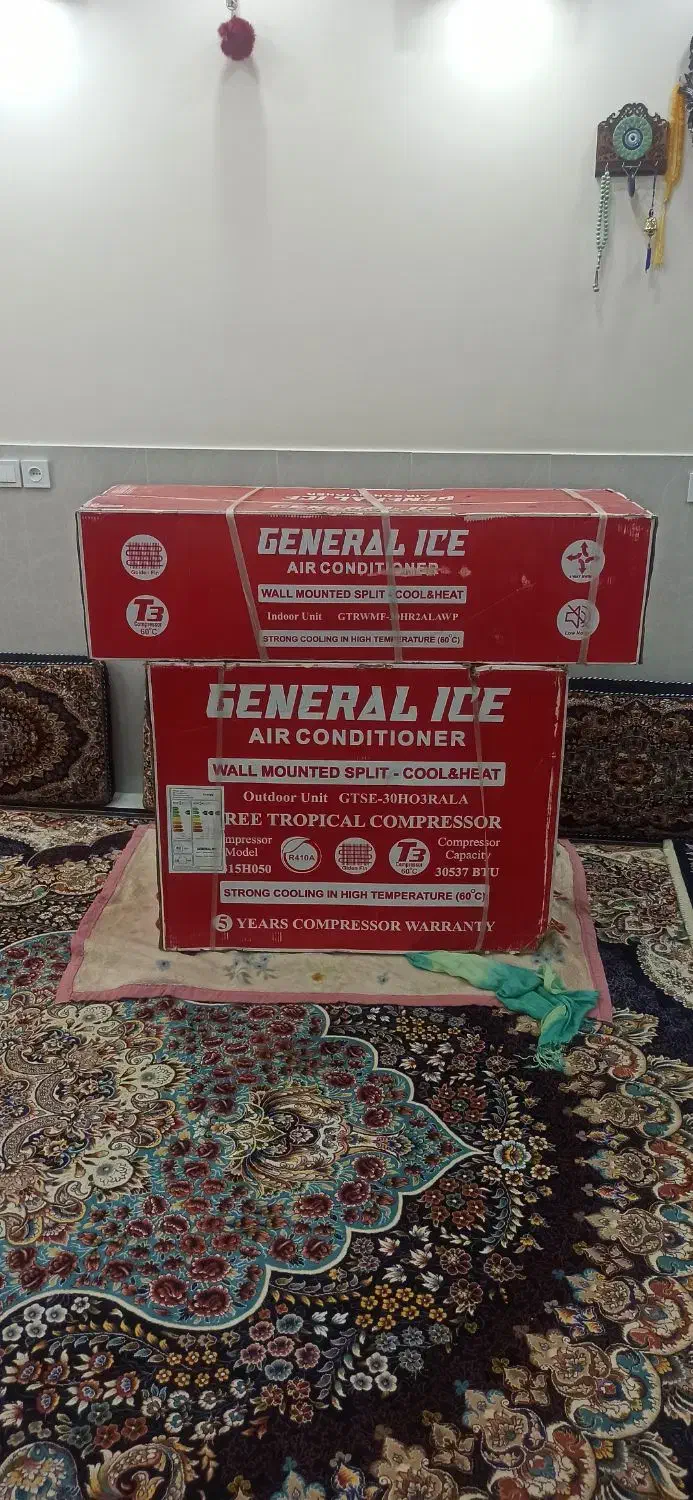 کولر گازی خدمت|کولر گازی و فن‌کوئل|هشتگرد, هشتگرد قدیم|دیوار