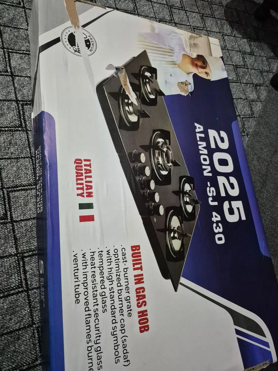 گاز ۵ شعله|اجاق گاز و لوازم برقی پختوپز|خمام, |دیوار