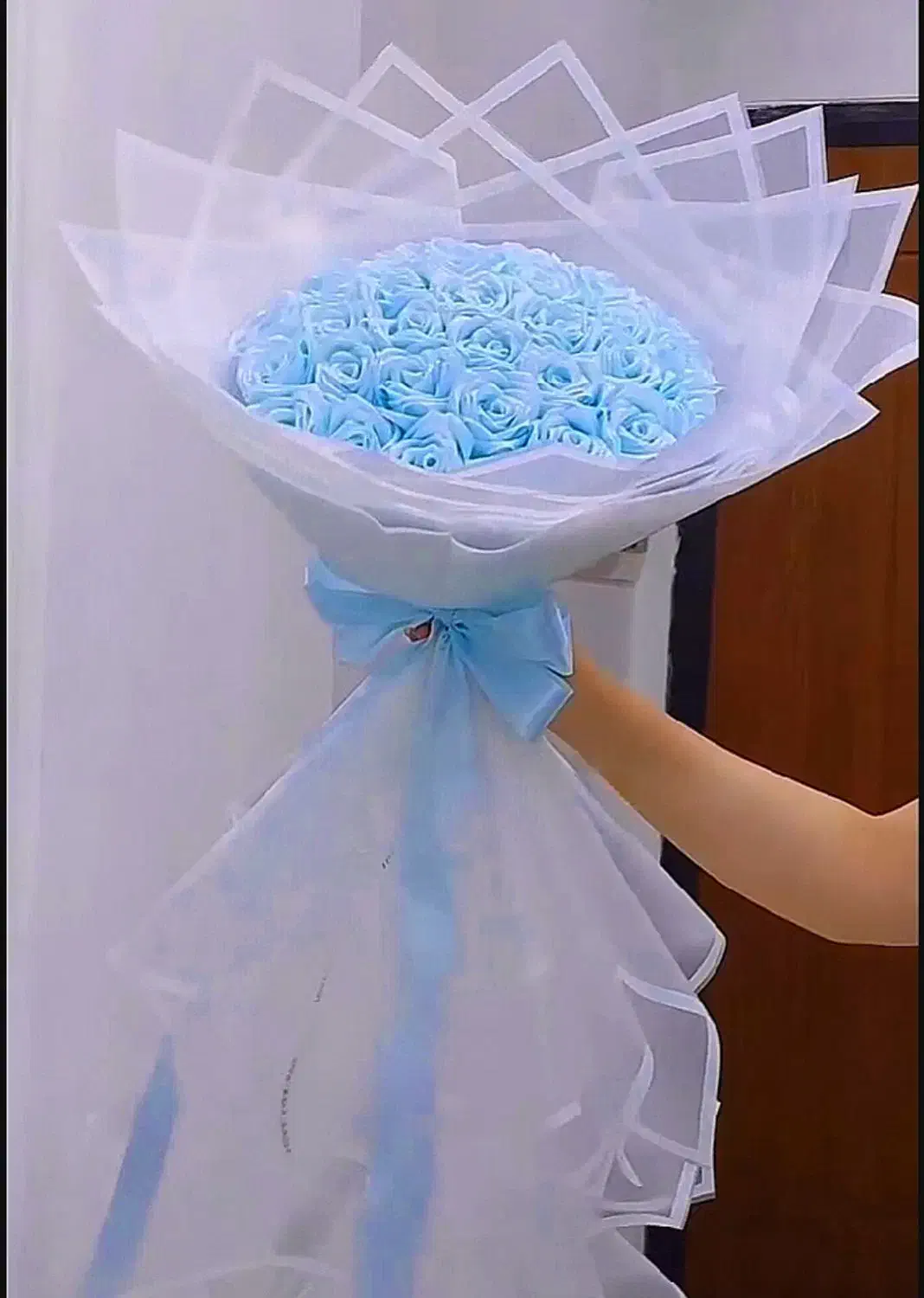 سفارش انواع گل های روبانی تا ابد ماندگار|گل مصنوعی|رشت, دیانتی|دیوار