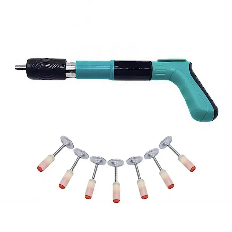 میخ کوب چاشنی خور تفنگی به همراه 50 میخ مخصوص|ابزارآلات|قم, ارم|دیوار