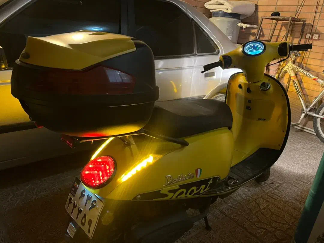 وسپا شاهین موتور|موتورسیکلت|مبارکه, |دیوار