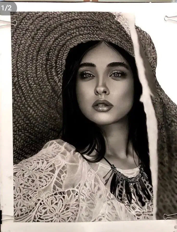 نقاشی وطراحی چهره|تابلو، نقاشی، عکس|تهران, امانیه|دیوار