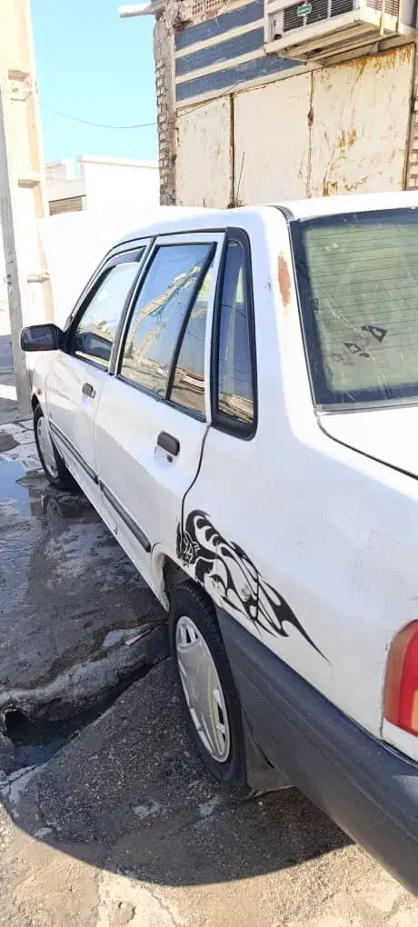 پرایدصبا ۸۲سفید|خودرو سواری و وانت|آبادان, |دیوار