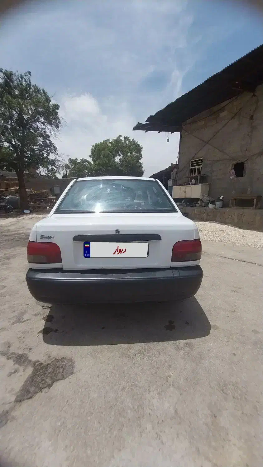 پراید سفید۸۷|خودرو سواری و وانت|فیروزآباد (فارس), |دیوار