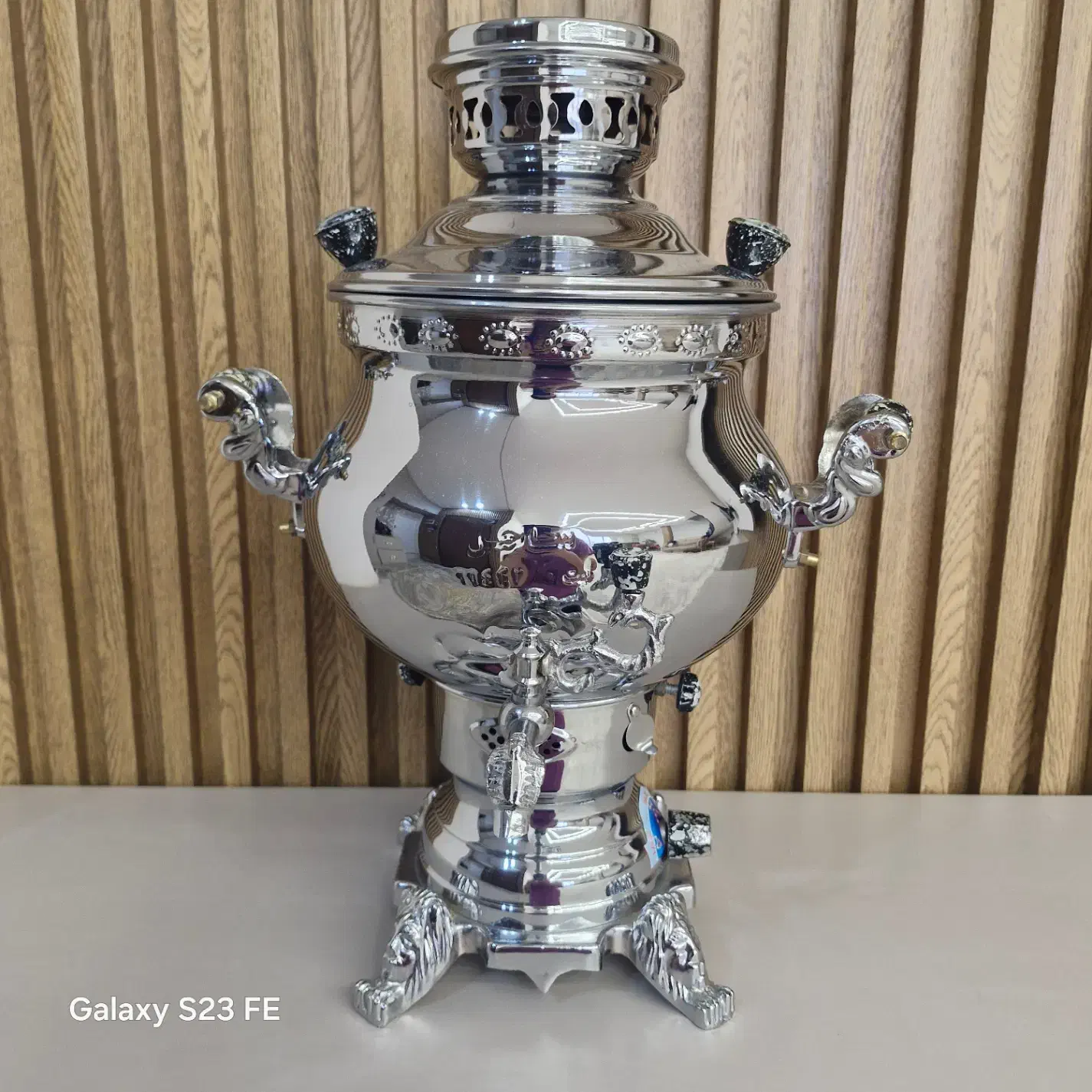 سماور|سماور، چای‌ساز، قهوه‌ساز|نور, |دیوار