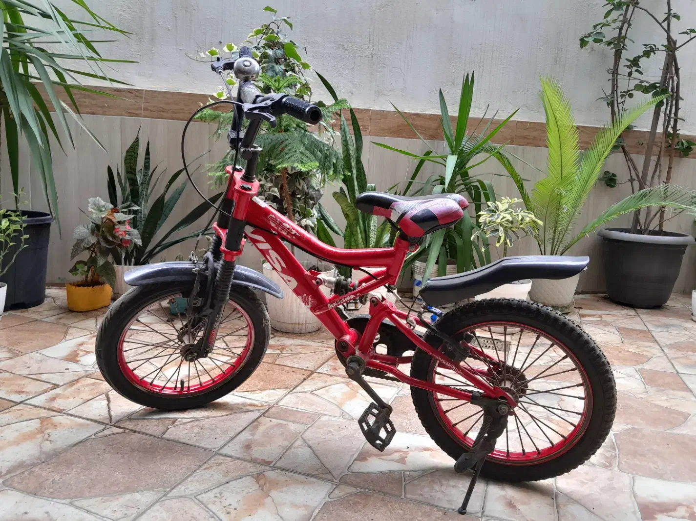 دوچرخه سایز ۱۶ سالم و در حد نو|دوچرخه، اسکیت، اسکوتر|لنگرود, |دیوار