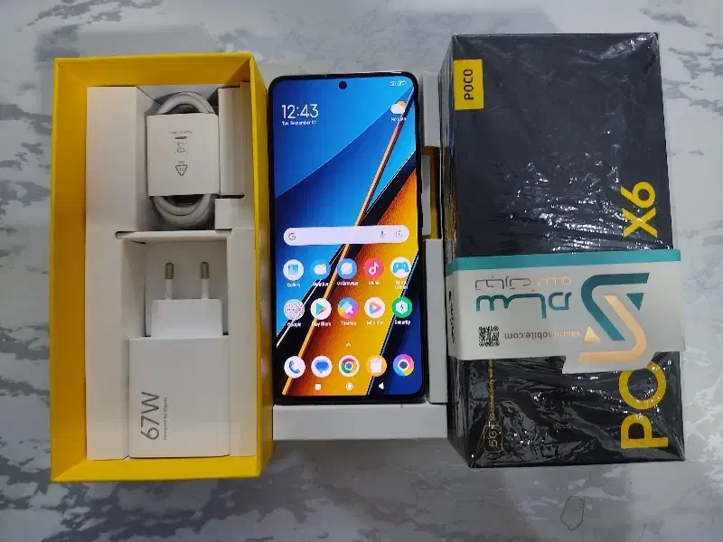 گوشی شیائومی پوکو Poco X6 5g درحدنو 256 رام 12|موبایل|تهران, کیانشهر|دیوار