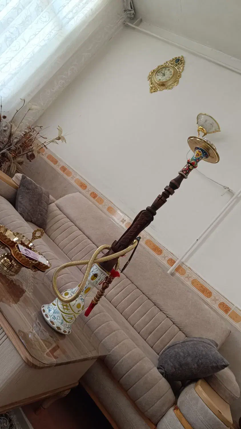 قلیان چوب گردو|کلکسیون و سرگرمی|الوند, |دیوار