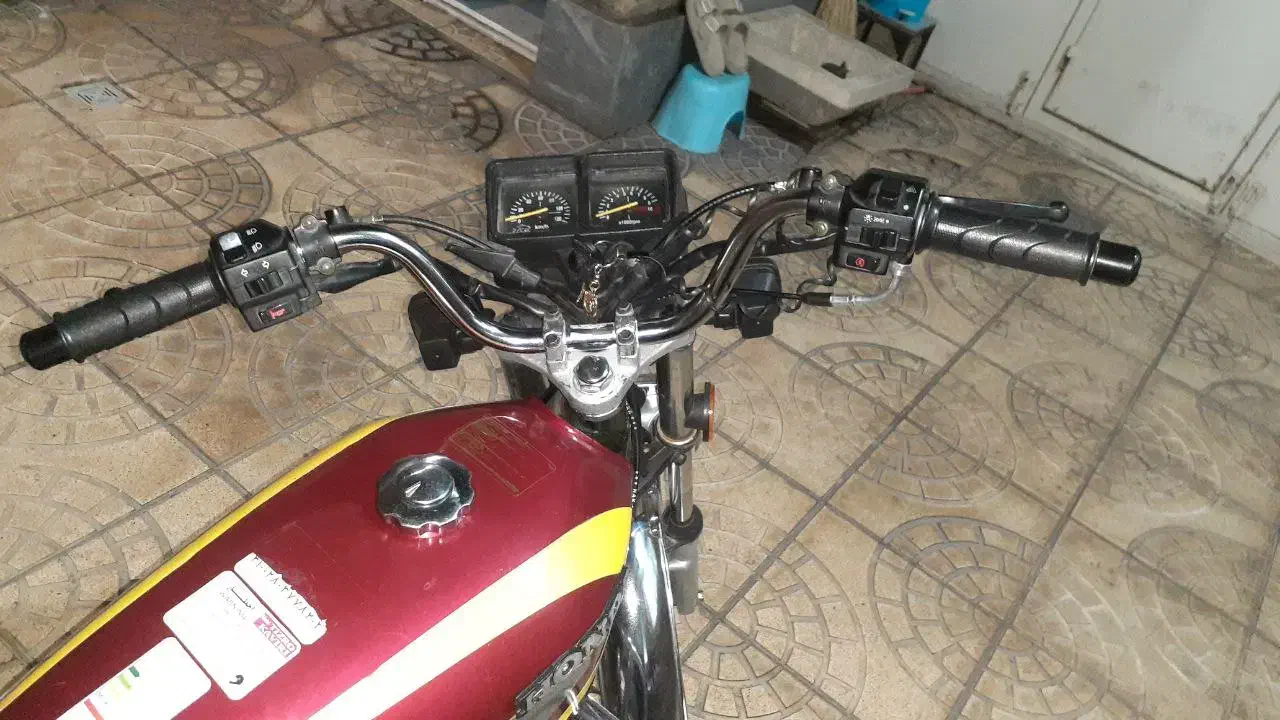 موتور ۱۲۵ مدل ۹۰ مزایده|موتورسیکلت|خوی, |دیوار