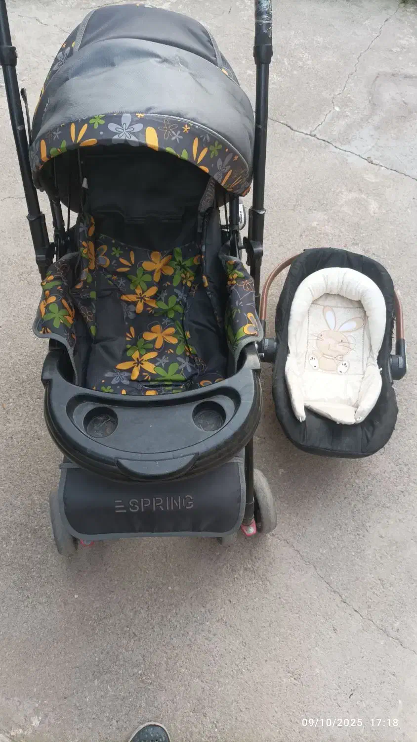 کالسکه،کریر،آغوشی یکی بخر،سه تا ببر|کالسکه و لوازم جانبی|قزوین, |دیوار