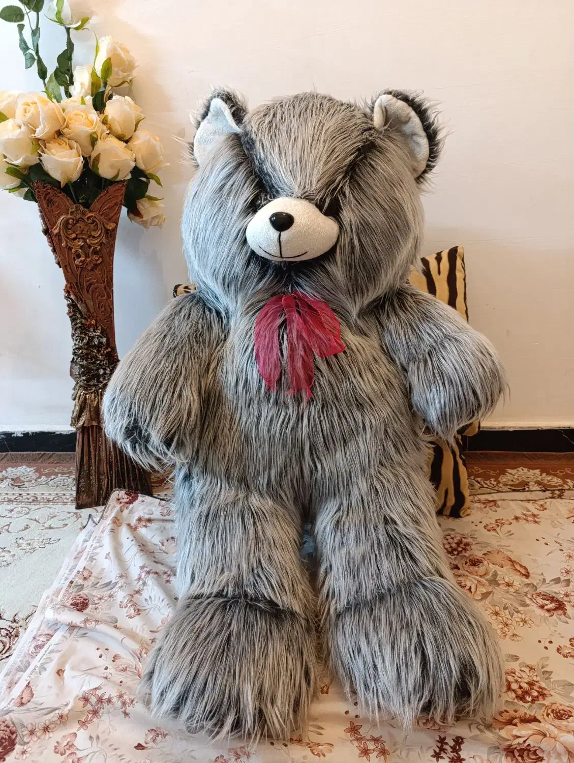 خرس پشمالو|اسباب‌بازی بچه|آران و بیدگل, |دیوار