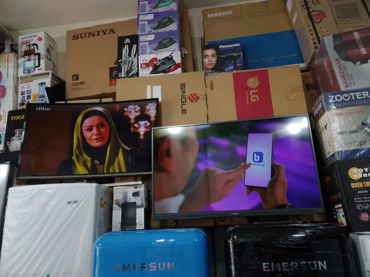 خریدار انواع تلویزیونهای ال ای دی در محل|تلویزیون و پروژکتور|پرند, فاز ۲|دیوار